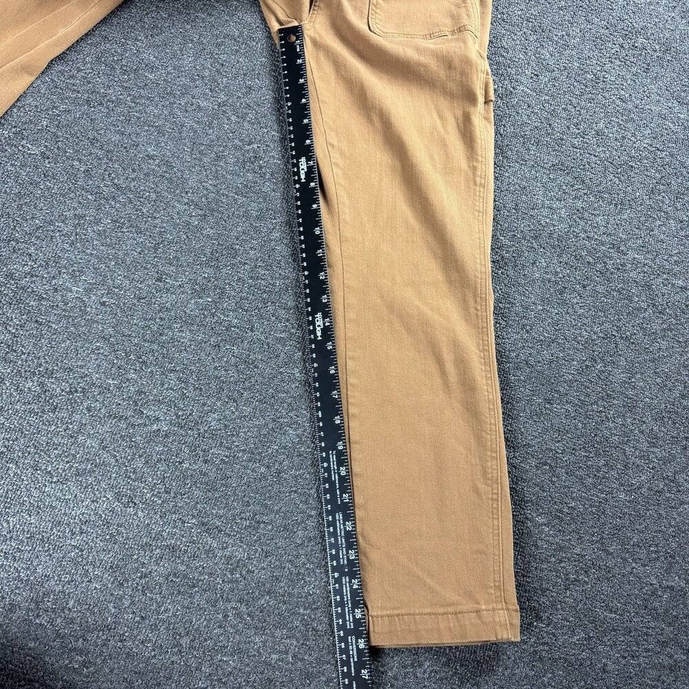 Judy Blue Slim Fit Carpenter Pants Rust Orange Utility Size 5/27 Cargo Utility - Picture 4 of 13